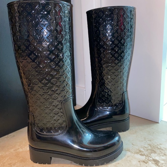Louis Vuitton Shoes - Louis Vuitton Rain Boots Size 38